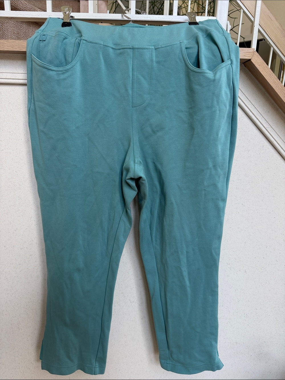 Belle by Kim Gravel Teal Pull-On Kids Joggers
